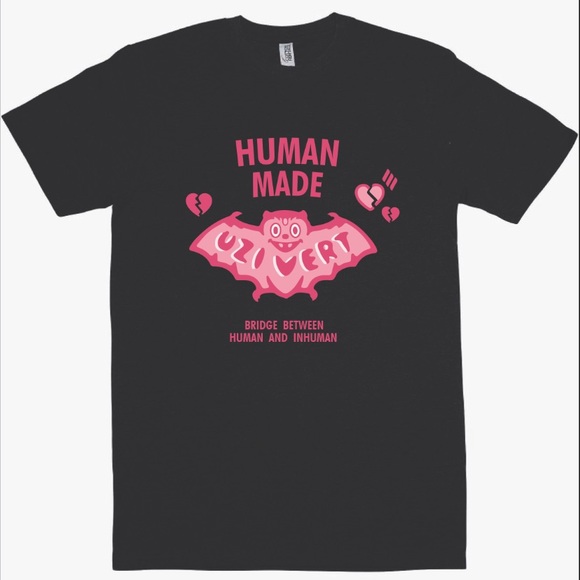 Lil uzi very human made t shirt Unisex Fast Shipping!!!! S-4XL different colors - Picture 2 of 2